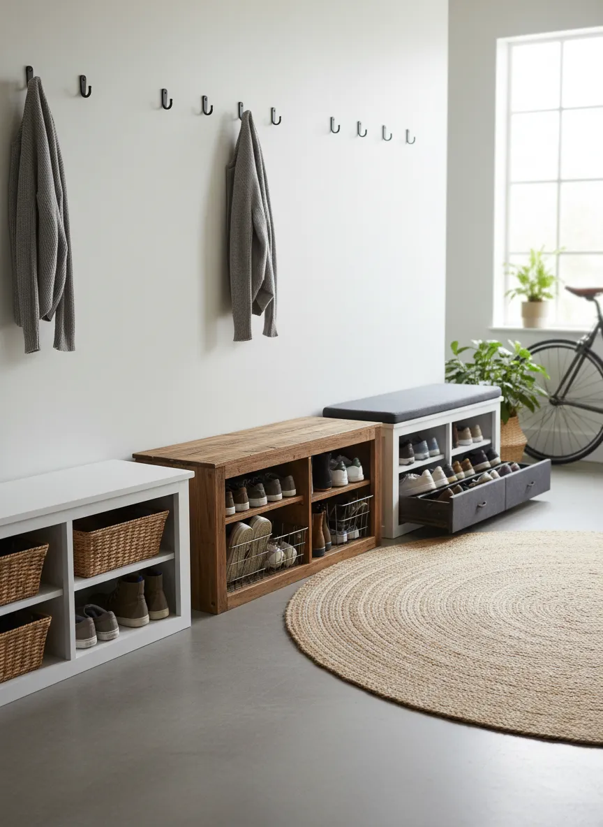 10 Best Mudroom Benches With Shoe Storage for a Clutter-free Entryway