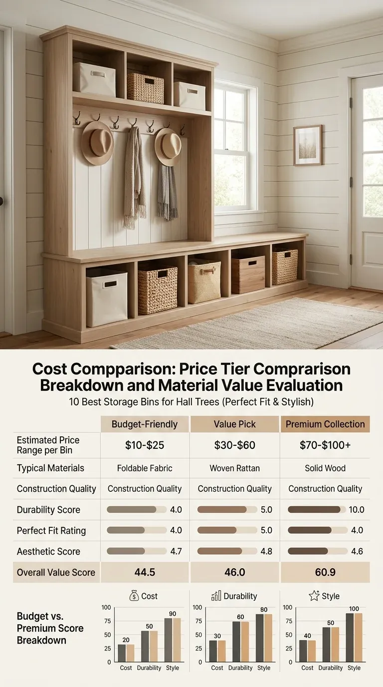 Measurement Chart: Spatial clearance and dimension blueprint for entryway storage