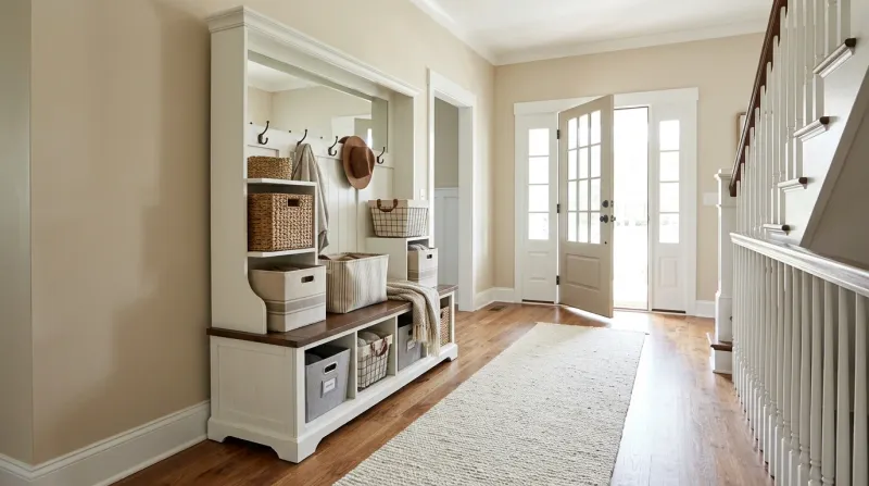 Original editorial photography for 10 Best Storage Bins for Hall Trees (Perfect Fit & Stylish)
