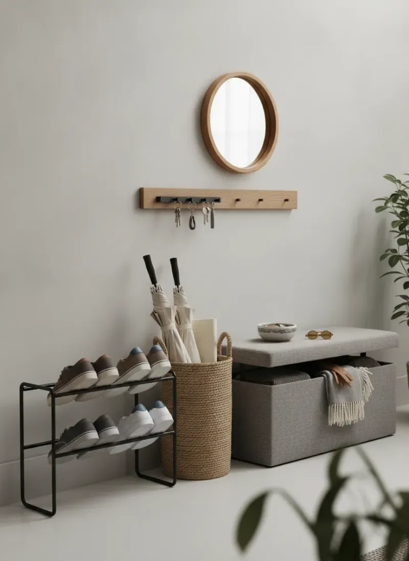 Professional SEO visualization for 15 Genius Entryway Storage Ideas to Finally Banish Clutter