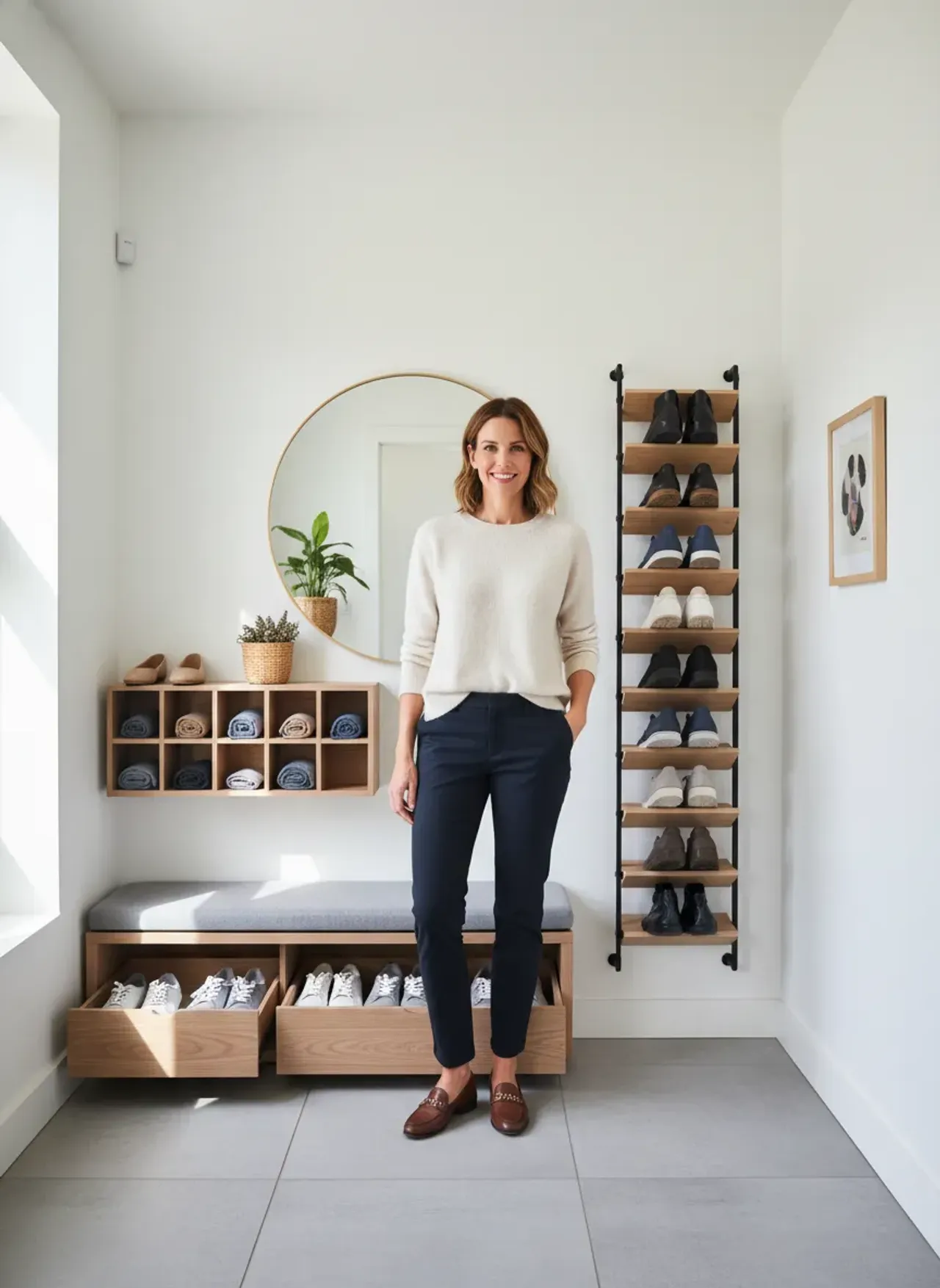 Professional SEO visualization for 15 Small Entryway Shoe Storage Ideas