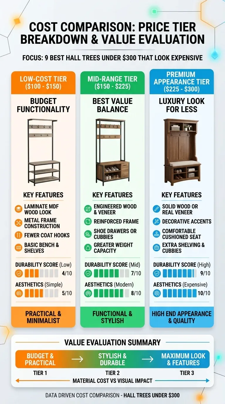 Cost Comparison: Price tier comparison breakdown and material value evaluation