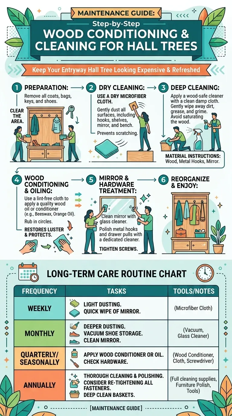 Maintenance Guide: Step-by-step wood conditioning and cleaning guide