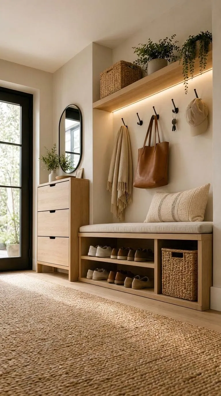 Product Detail: Farmhouse Mudroom Lockers with Beadboard Detailing