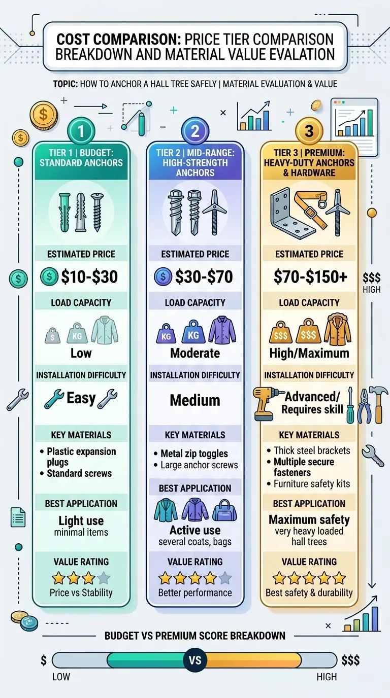 Cost Comparison: Price tier comparison breakdown and material value evaluation