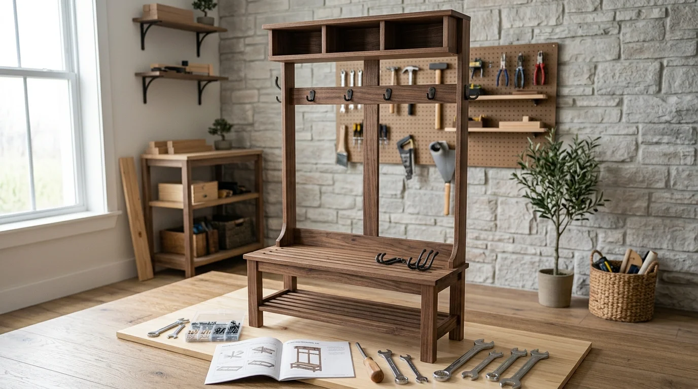 How to Assemble a Hall Tree: a Stress-free, Step-by-step Guide