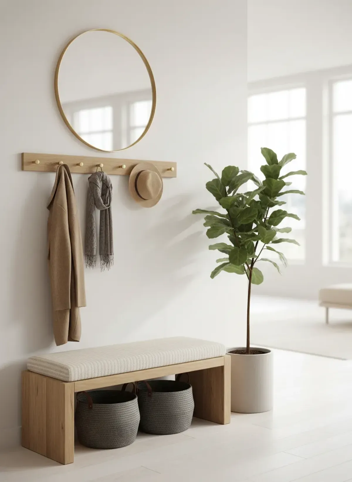 Best Entryway Benches With Coat Rack