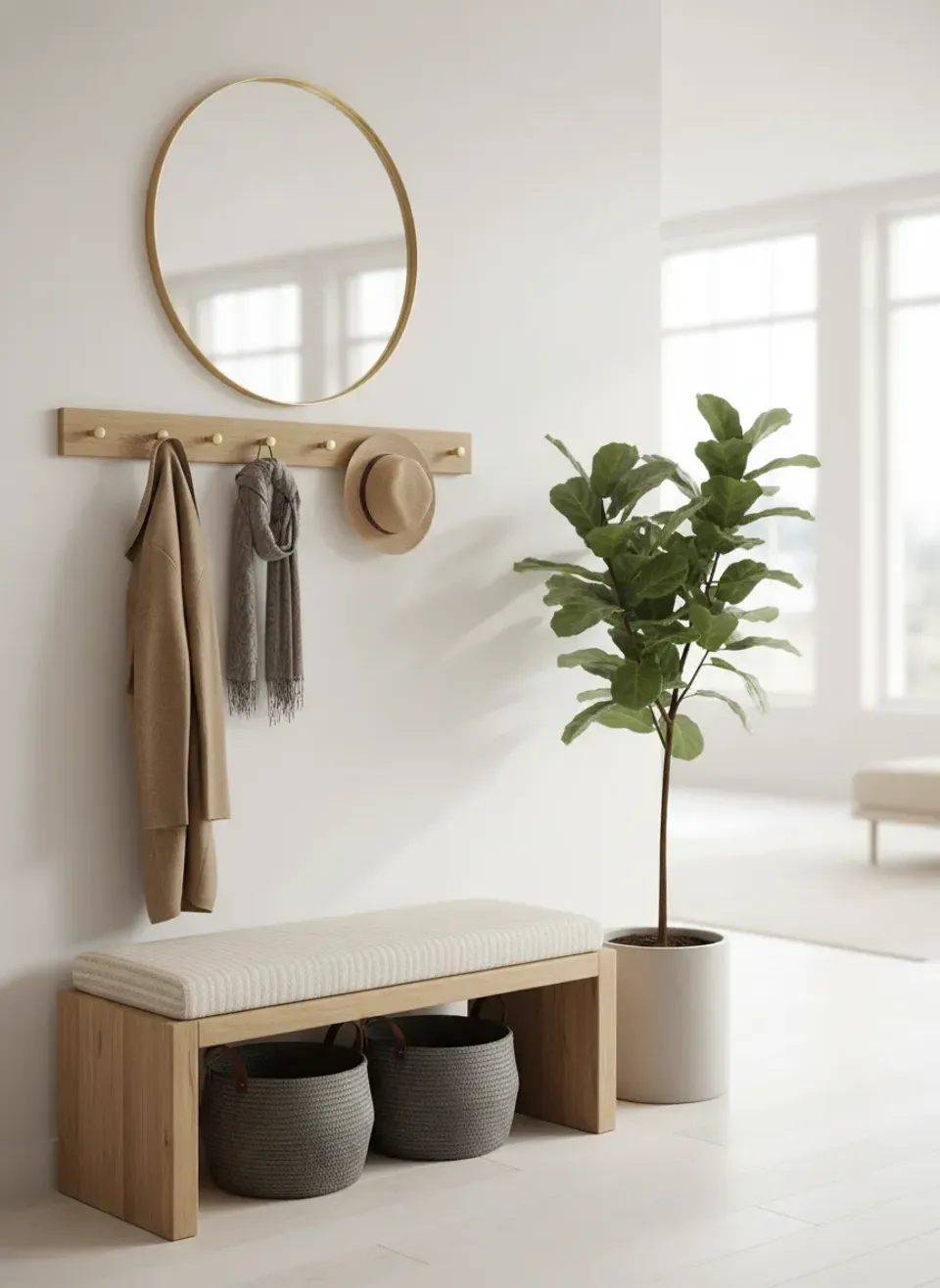 Best Entryway Benches With Coat Rack