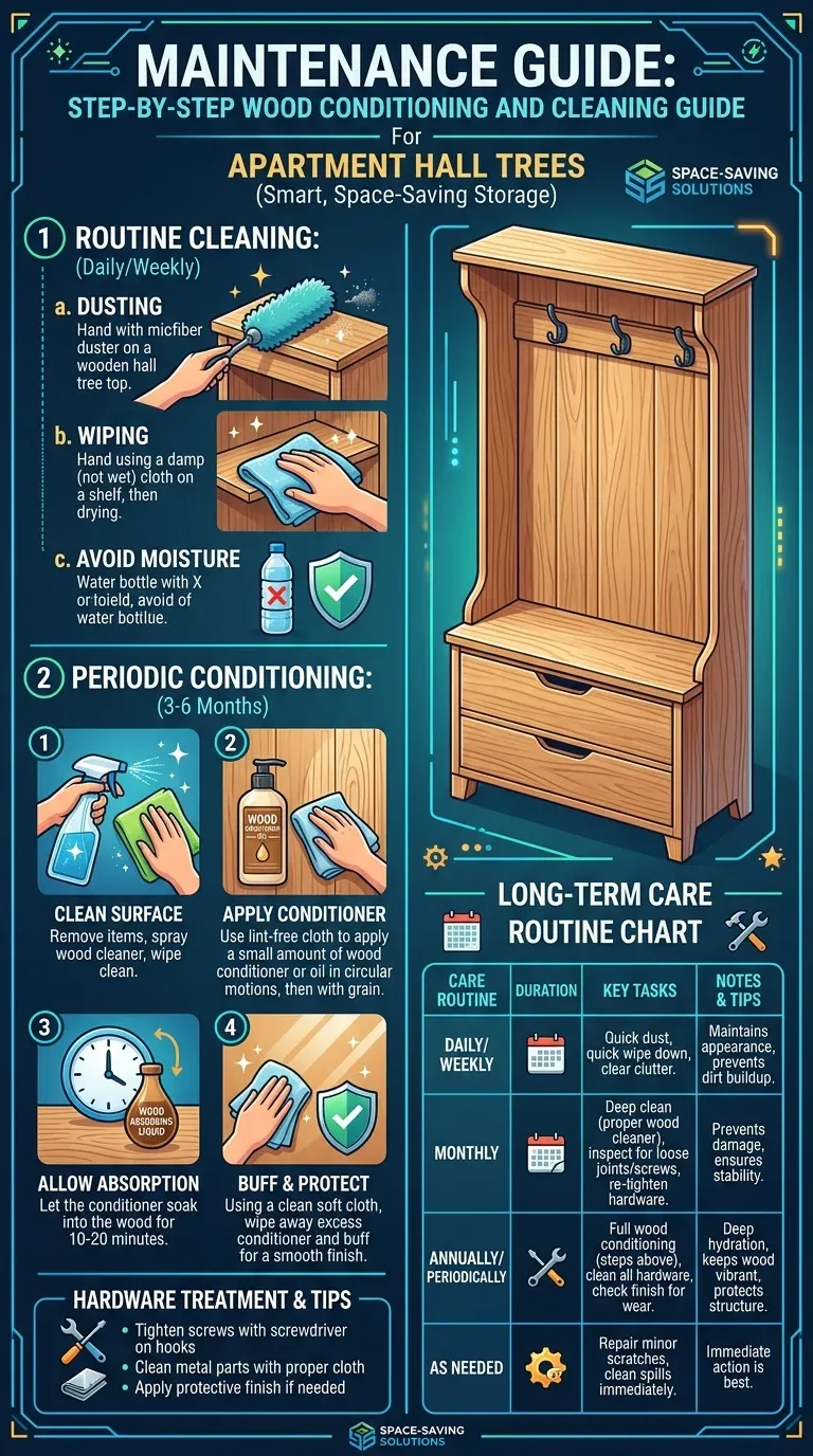 Maintenance Guide: Step-by-step wood conditioning and cleaning guide