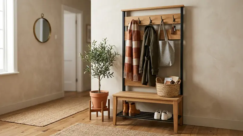 Best Hall Trees for Apartments: Space-Saving Storage for Rentals