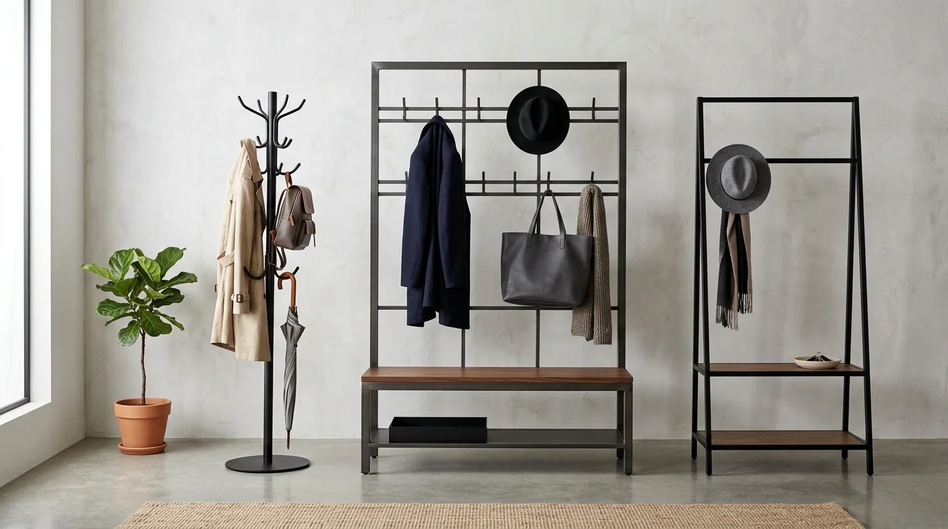 Best Metal Hall Trees: Sleek & Sturdy Modern Picks