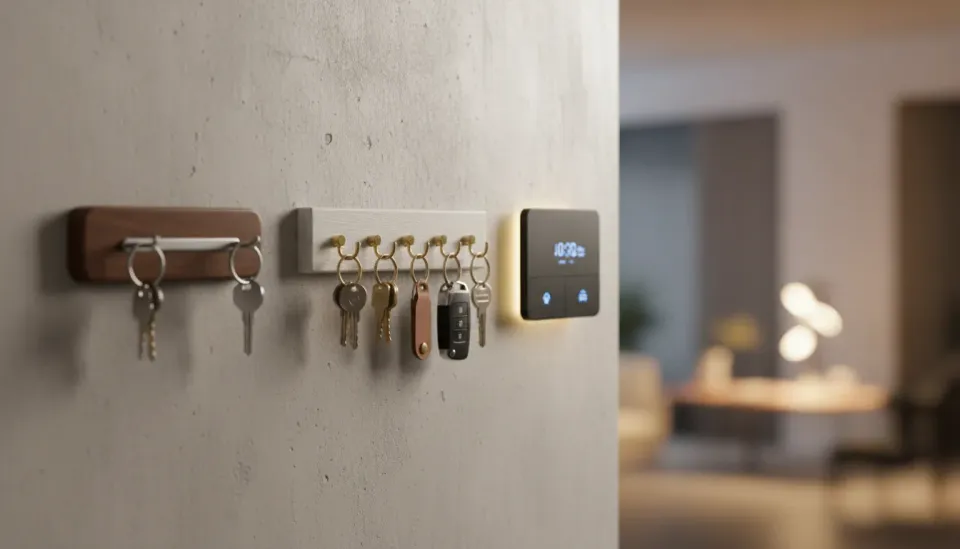 The Best Wall-Mounted Key Organizer Racks: Magnetic, Traditional, and Smart Options