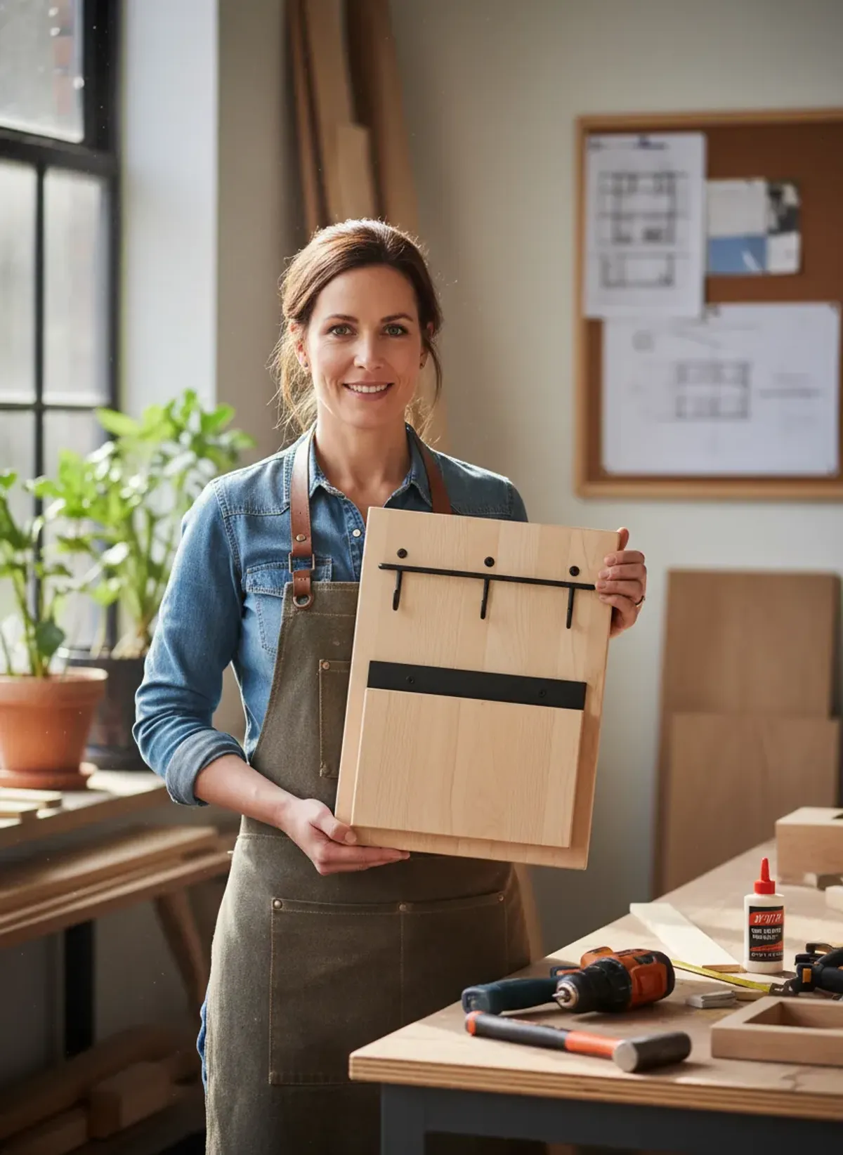 How to Build a DIY Entryway Wall Organizer