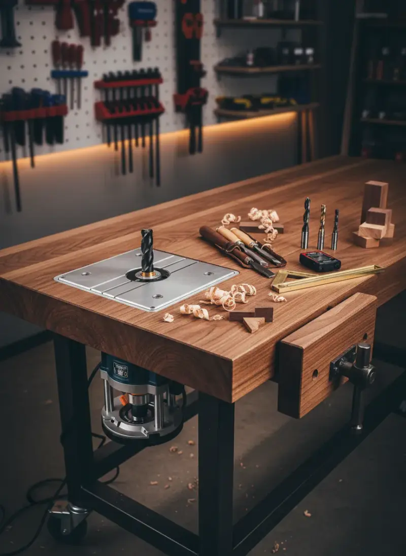 How to Build a Pro-Grade Workbench with a Built-In Router...