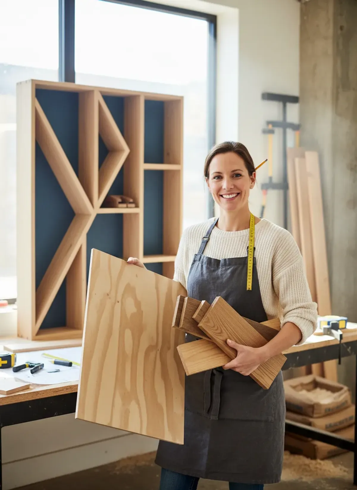 Choosing the Best Plywood and Lumber for Durable DIY Entryway Organization