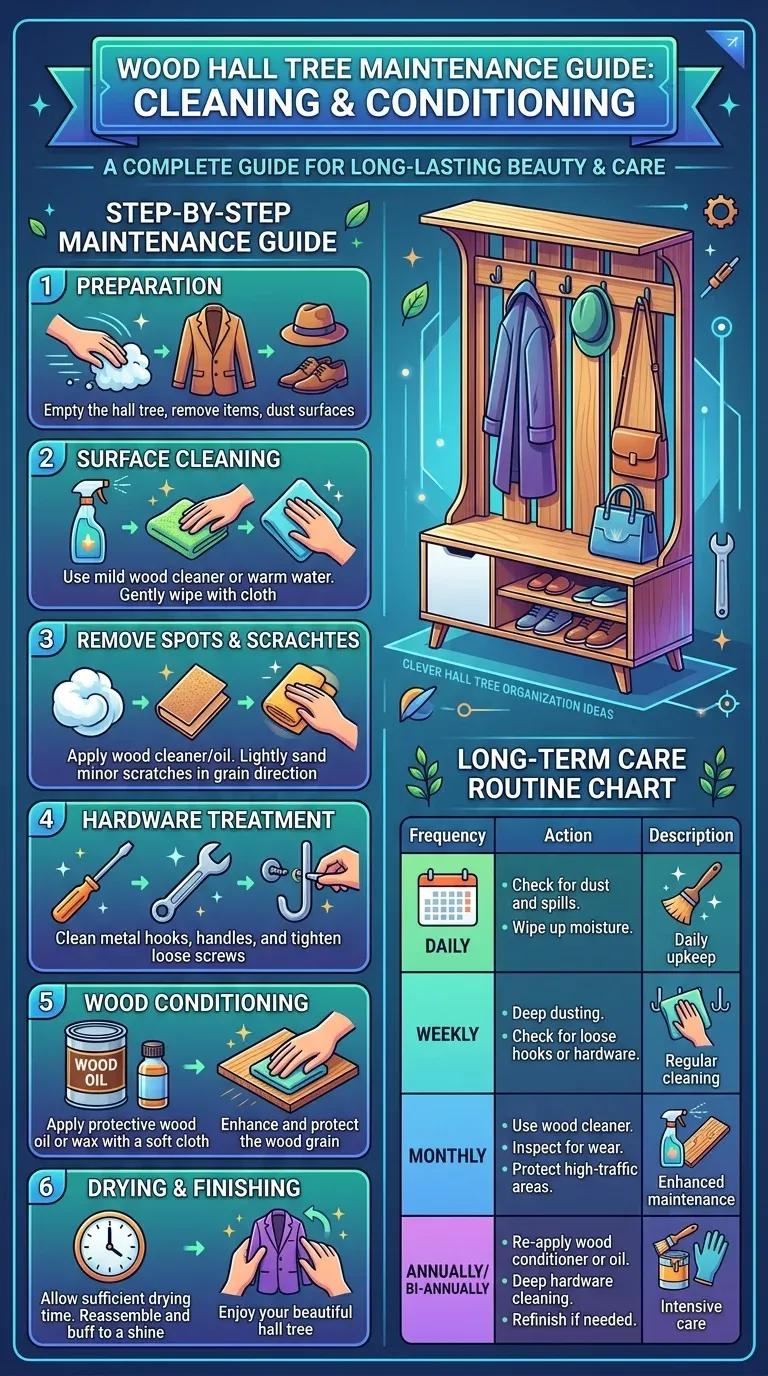 Maintenance Guide: Step-by-step wood conditioning and cleaning guide