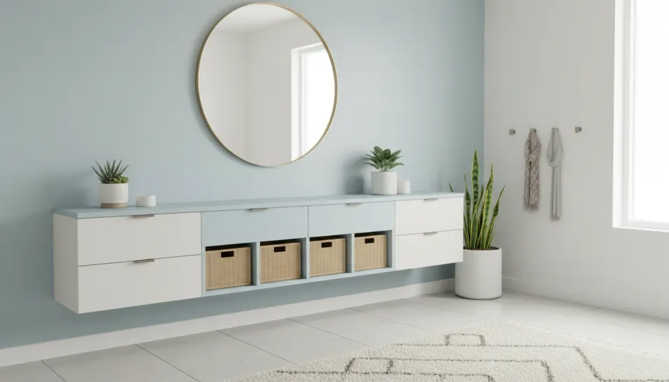 Color Psychology in Entryway Storage: Using Hues to Make Small Spaces Feel Bigger