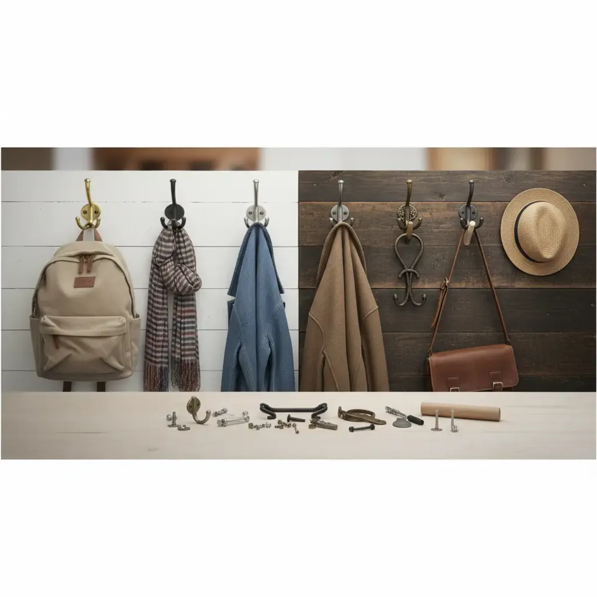 Deep Dive into Hooks: Selecting the Best Hardware for Your Hall Tree and Mudroom Lockers