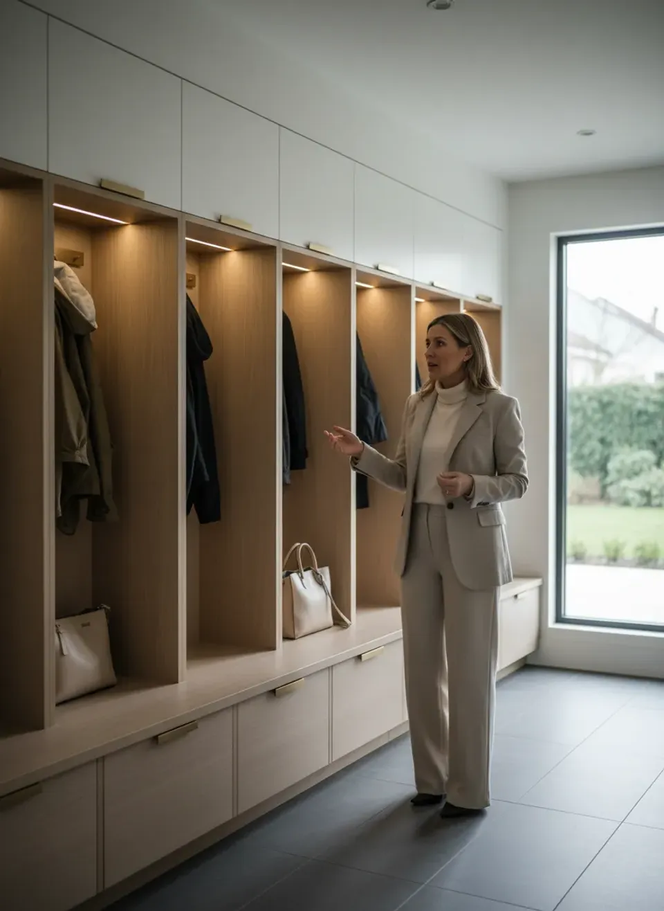 How Deep Should Mudroom Lockers Be? 2026 Trends in Stepped-Depth Design