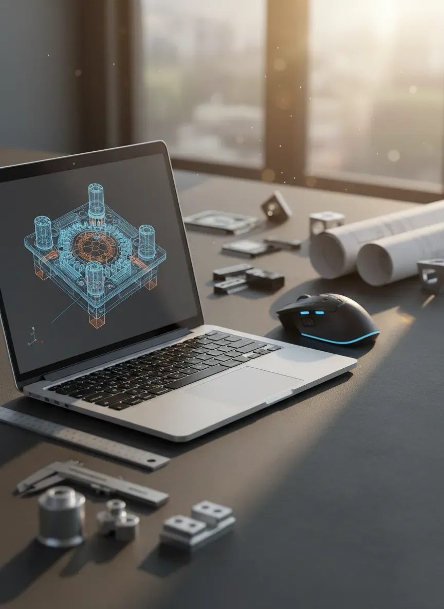 Designing the base in CAD