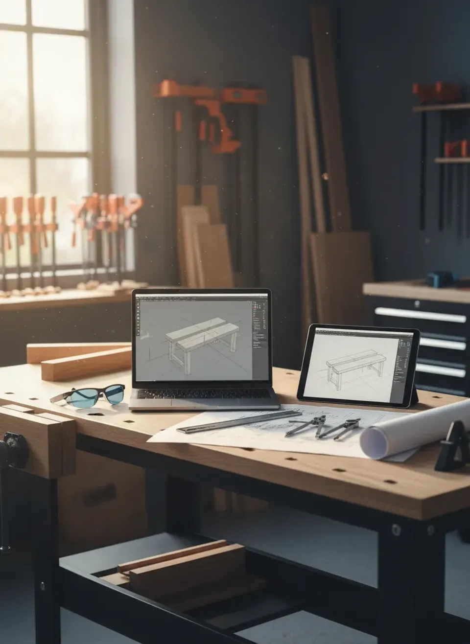 Designing Your Dream Workbench: A Beginner’s Guide to Using CAD