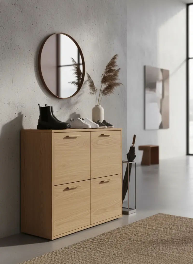 foyer shoe cabinet