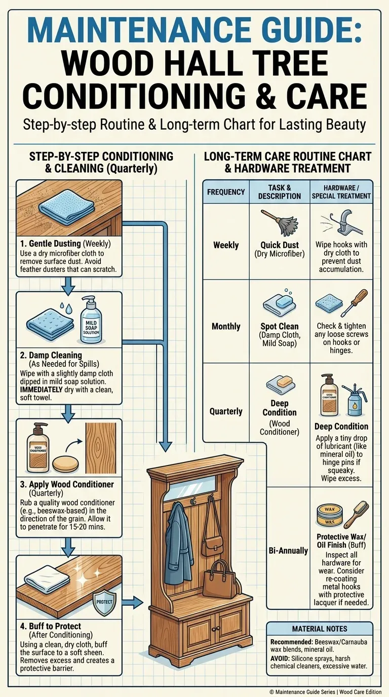 Maintenance Guide: Step-by-step wood conditioning and cleaning guide