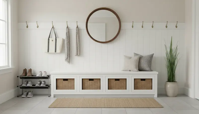 How to Keep Your Entryway Benches with Storage Clean and ...