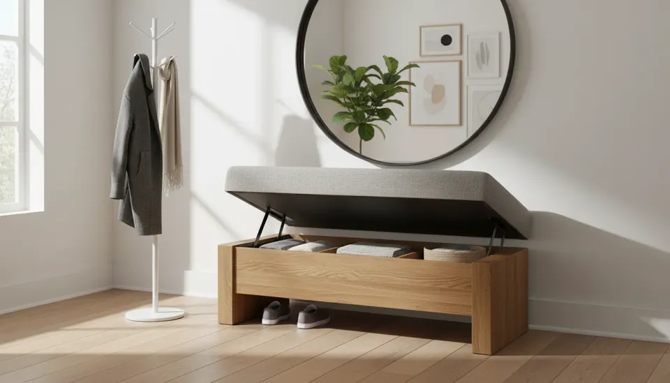 Maximizing Hidden Capacity: The Power of Lift-Top Entryway Benches with Storage