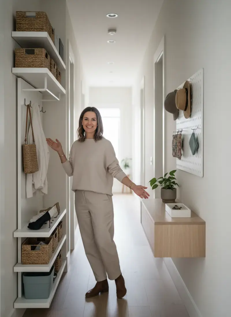 Narrow Hallway Storage Ideas: 10 Solutions That Keep the Walkway