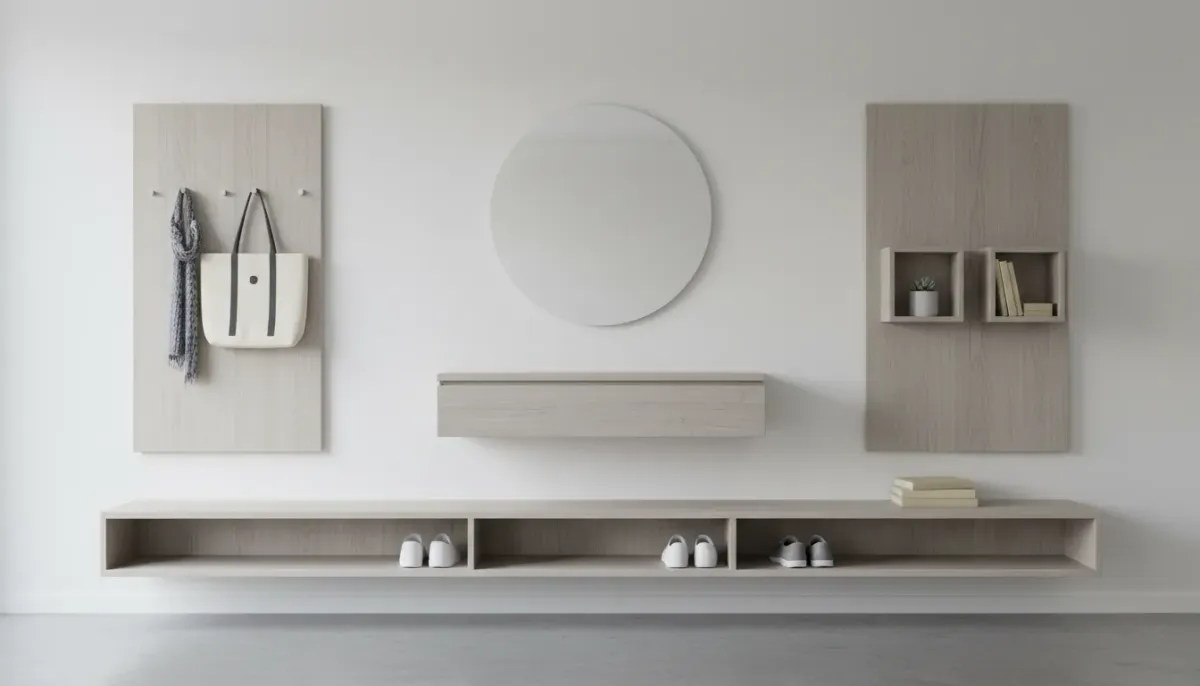 Minimalist Entryway Organizers: Achieving Clean Lines with Wall-Mounted Storage