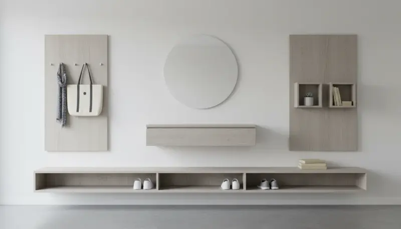 Minimalist Entryway Organizers