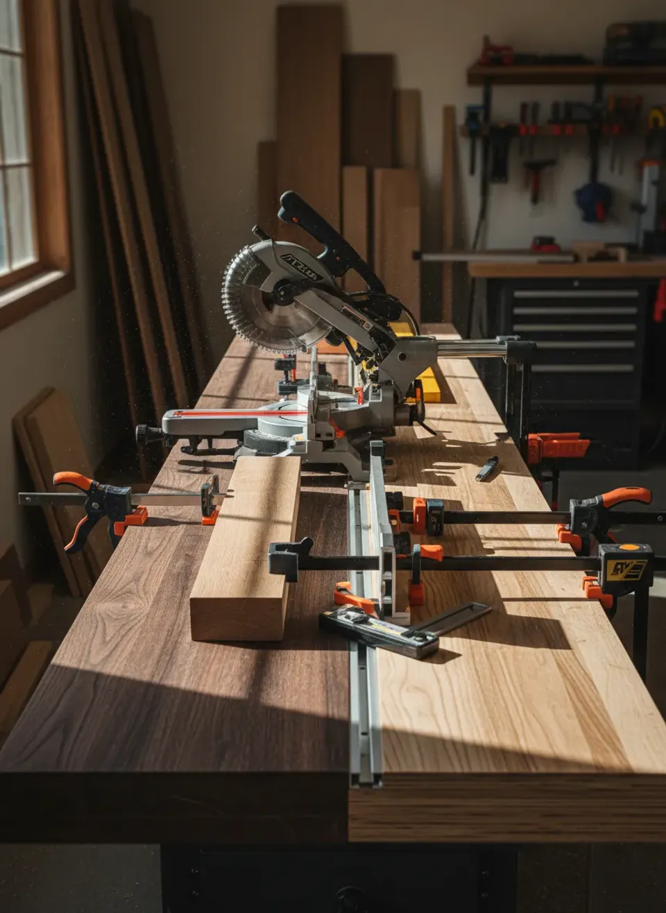Miter Saw Station Secrets: Long Bench Builds for Precision Cuts