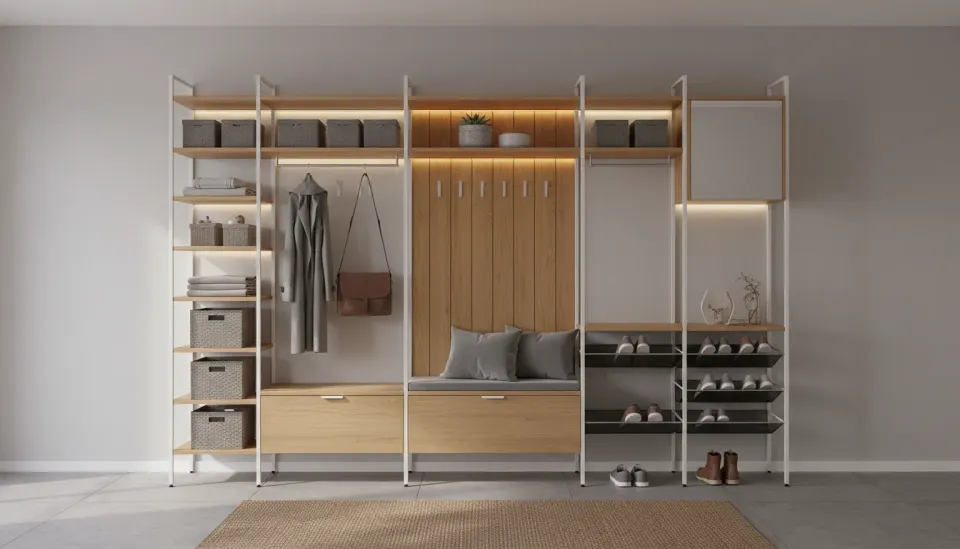Modular Entryway Storage Systems: Customizing Your Small Space Organization