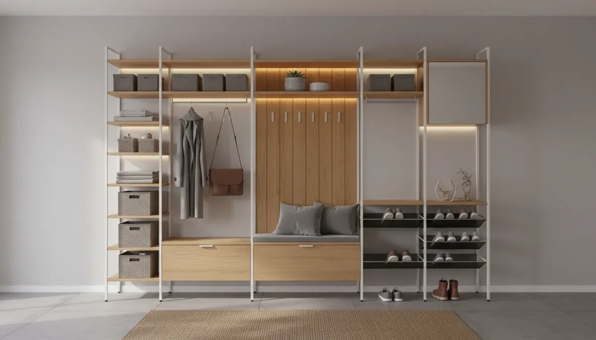 Modular Entryway Storage Systems: Customizing Your Small Space Organization