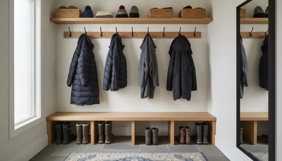 Organizing Seasonal Gear: Maximizing Entryway Storage for Winter Coats and Boots