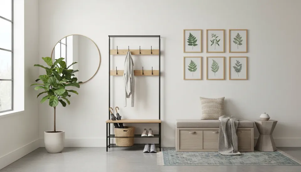 Rental-Friendly Entryway Solutions: Freestanding Hall Trees That Don't Require Anchoring