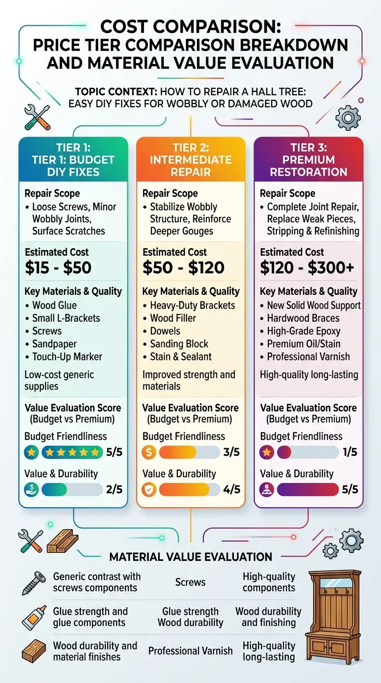 Cost Comparison: Price tier comparison breakdown and material value evaluation