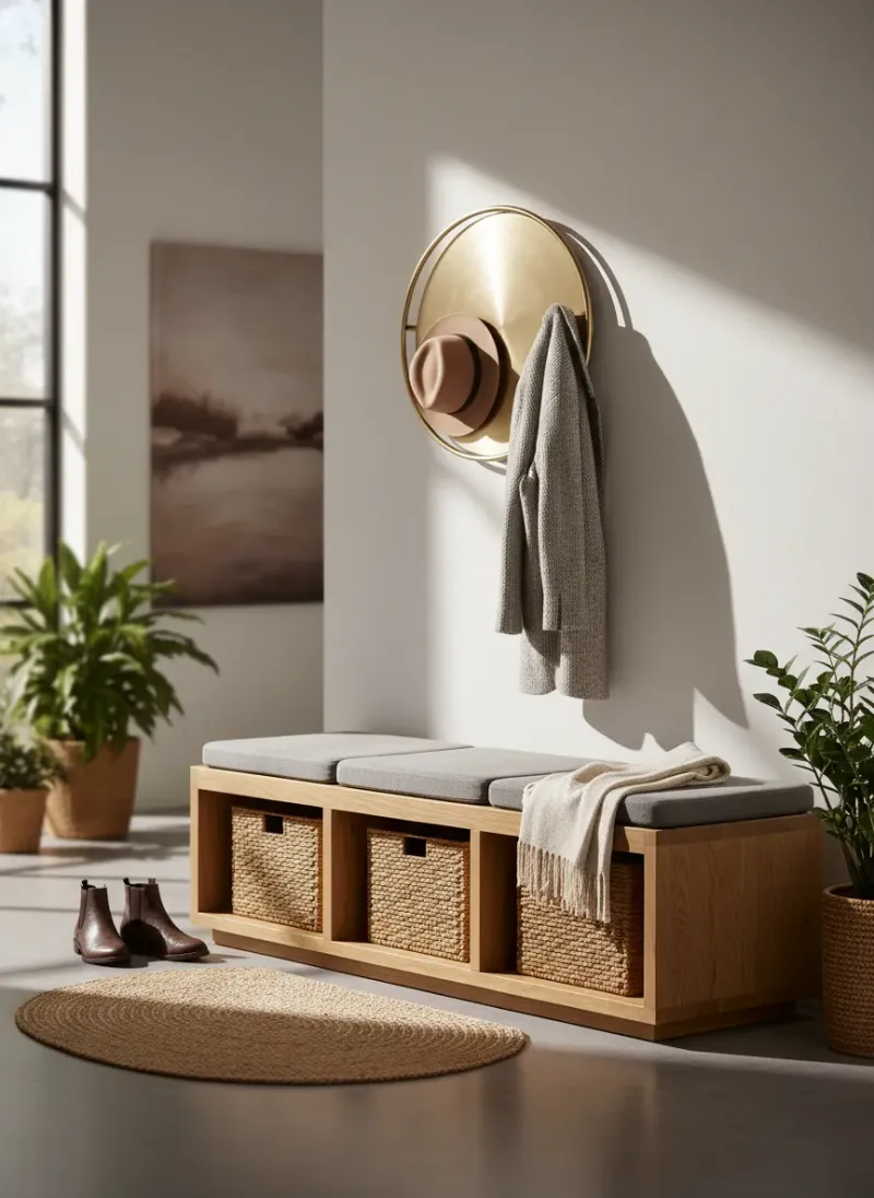 Professional SEO visualization for Stylish & Functional: The Best Entryway Storage Benches for Every Budget