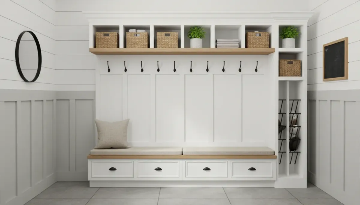 The Anatomy of a Perfect Mudroom Wall Rack System