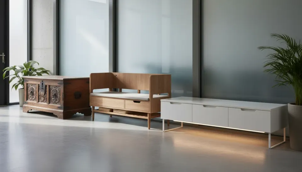 The Evolution of Entryway Benches with Storage: From Chests to Modern Designs
