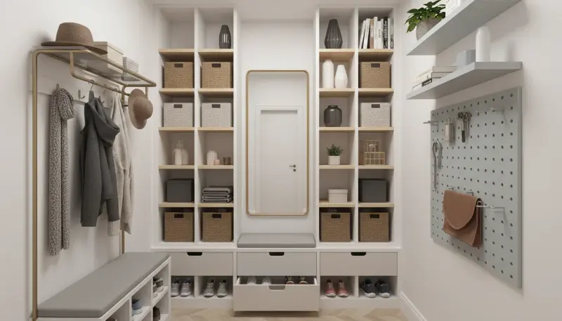 Guide to Vertical Entryway Storage Maximization in Small ...