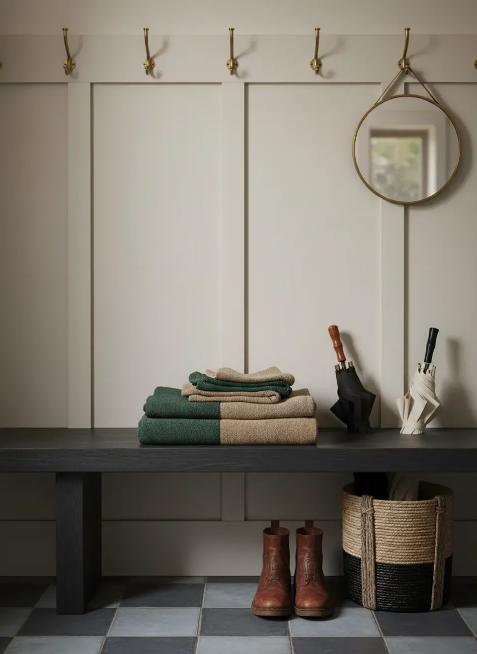 Two-Tone Mudroom Ideas: How to Use Contrasting Finishes for More Style