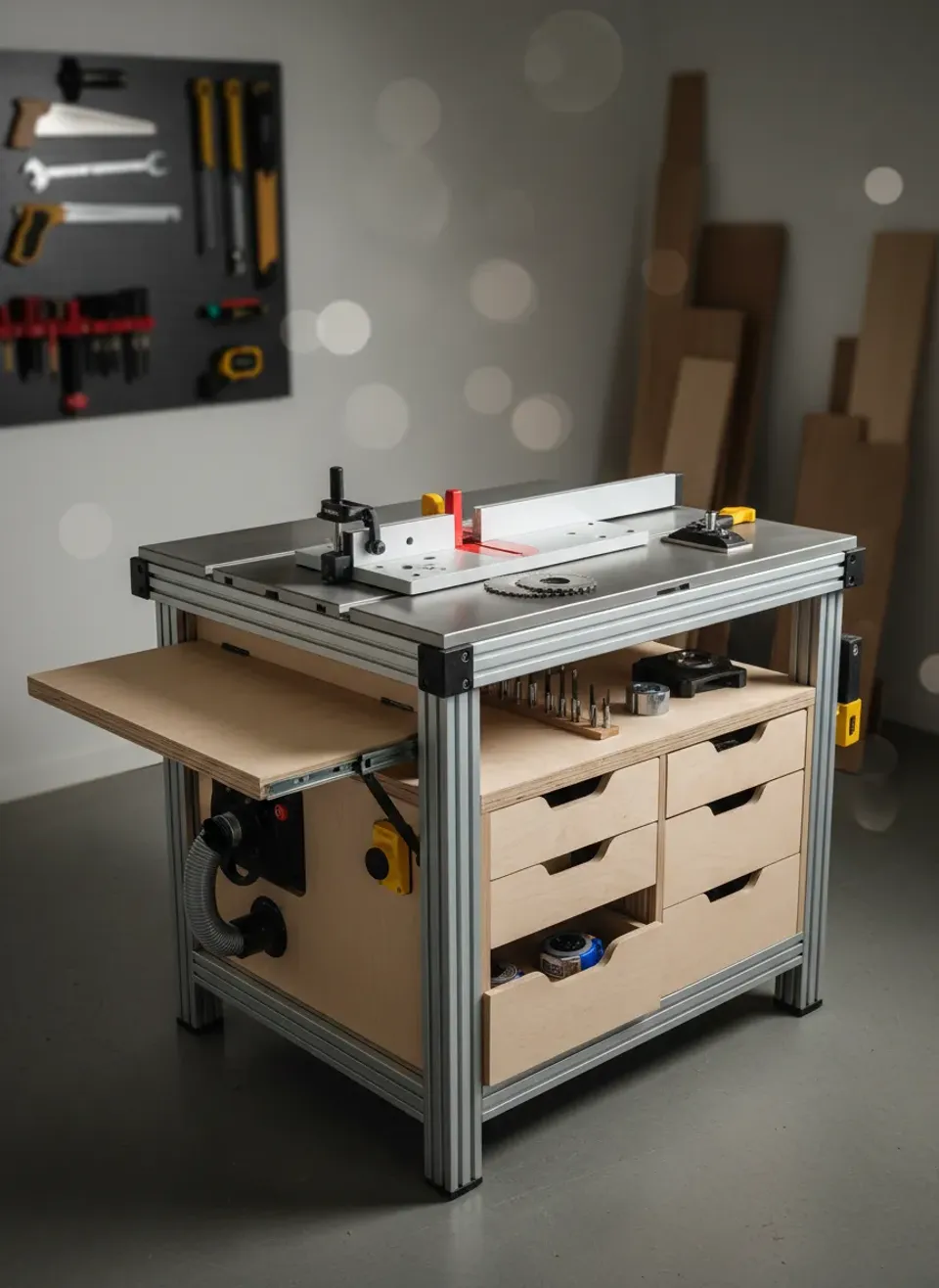The Ultimate Table Saw Workbench: Smart Designs for Small Spaces
