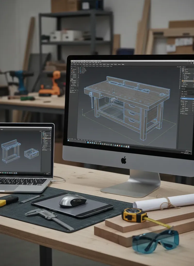 Professional SEO visualization for How to Use CAD to Design the Perfect Workbench: A Step-by-Step Guide