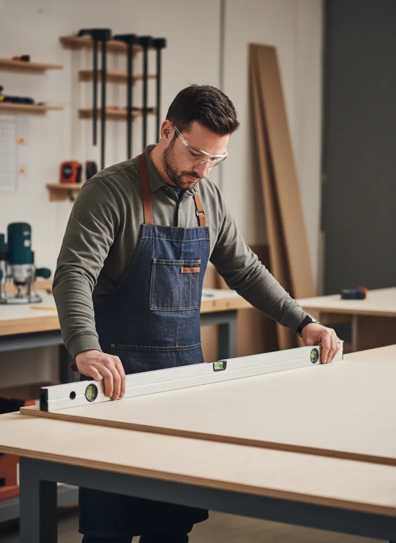 Professional SEO visualization for How to Use MDF to Create a Dead-Flat Work Surface Every Time