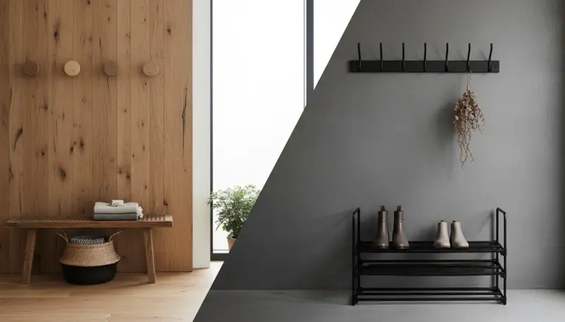 Wood vs. Metal: Which Material is Best for Your Entryway ...