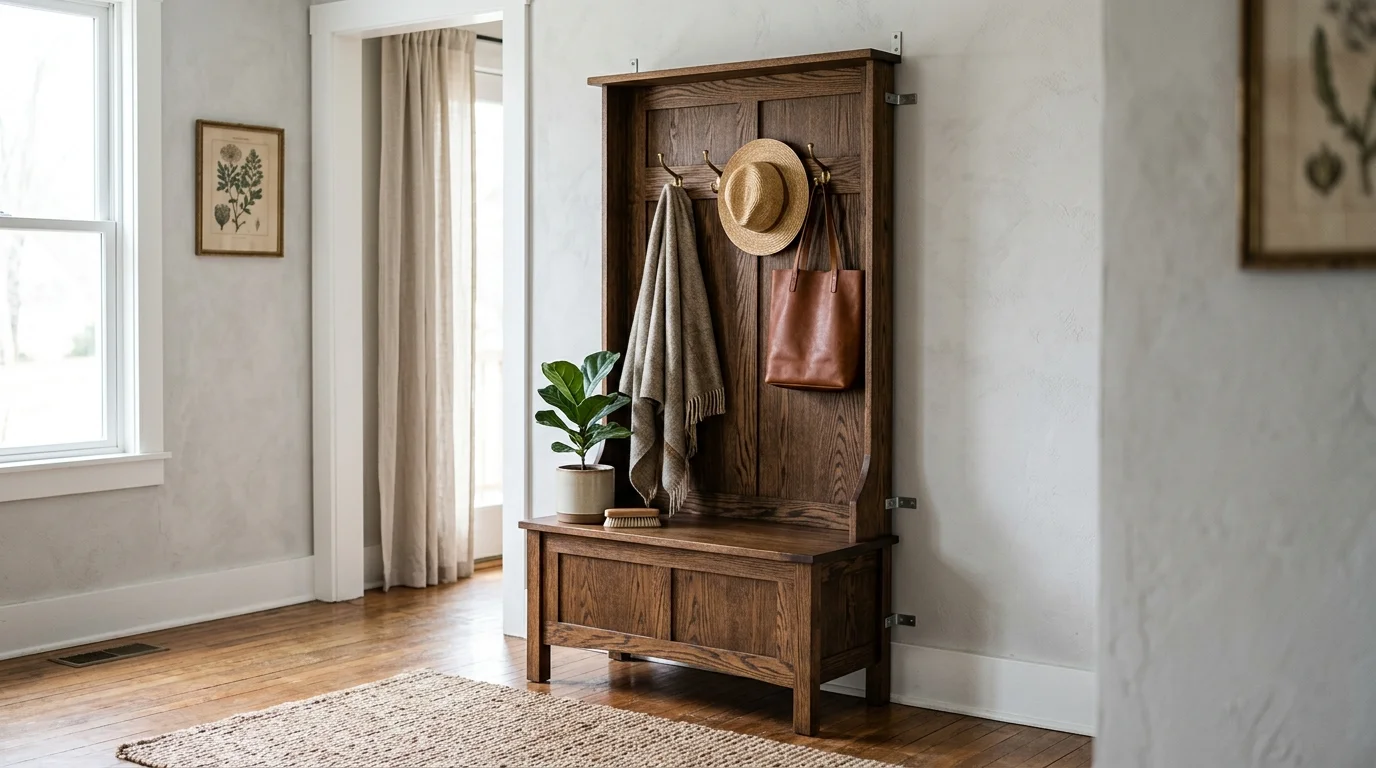 Is Your Hall Tree Wobbly? How to Keep it From Tipping Over
