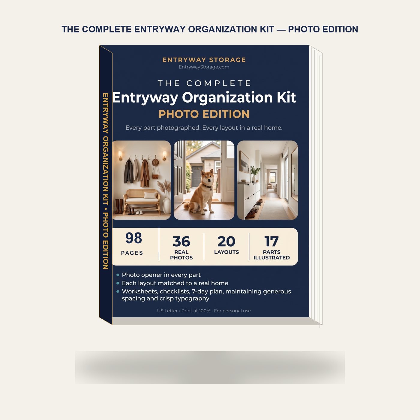 The Organized Entryway: Photo Edition v5